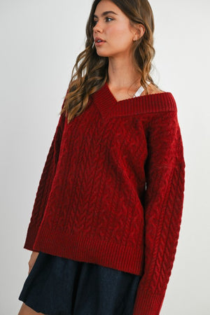 Cable Knit Pullover