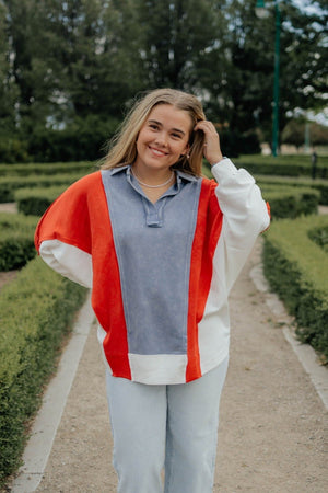 Americana Oversized Pullover