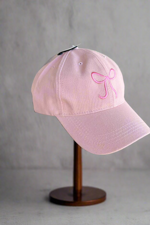 Pink Bow Hat