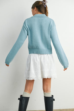 Bluebelle Bow Cardigan