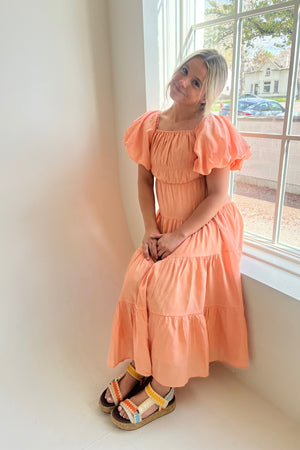 Peach City Dress