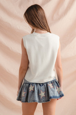 Patriotic Teddy Top