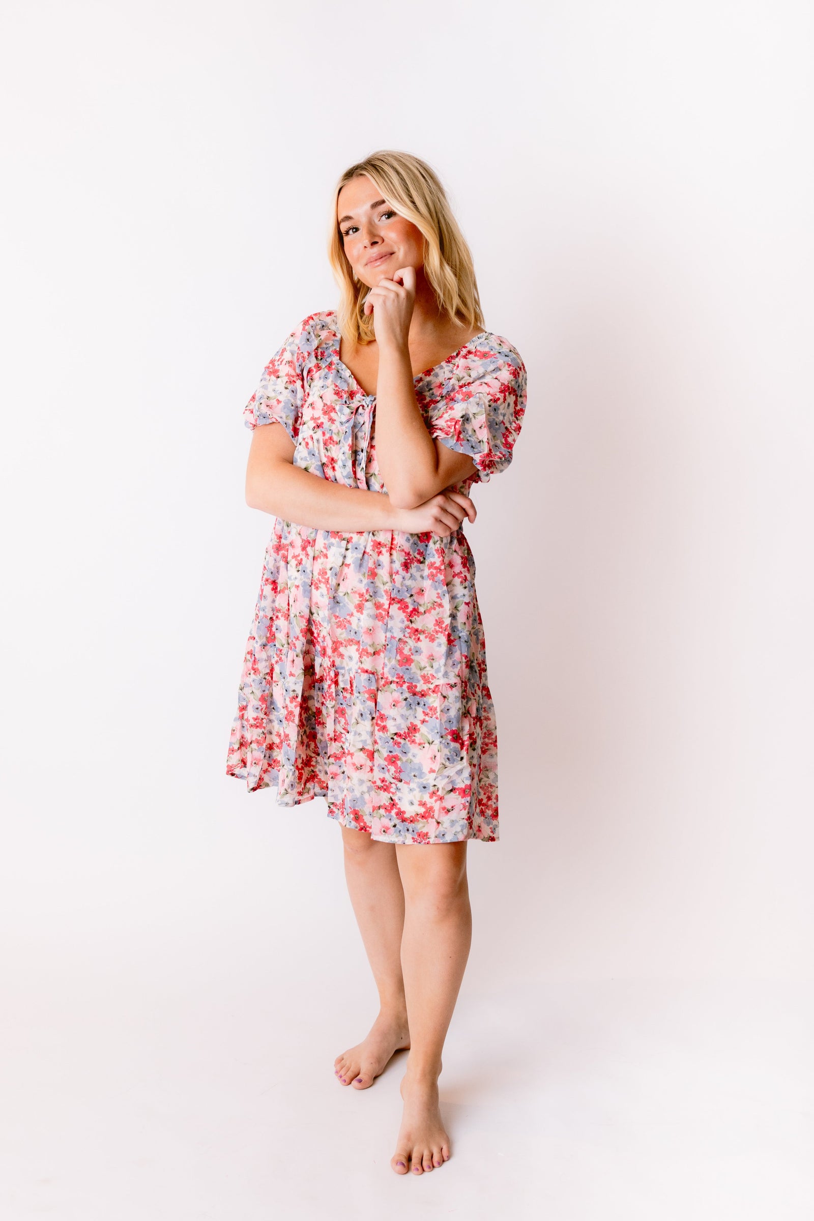 Fiona Floral Dress