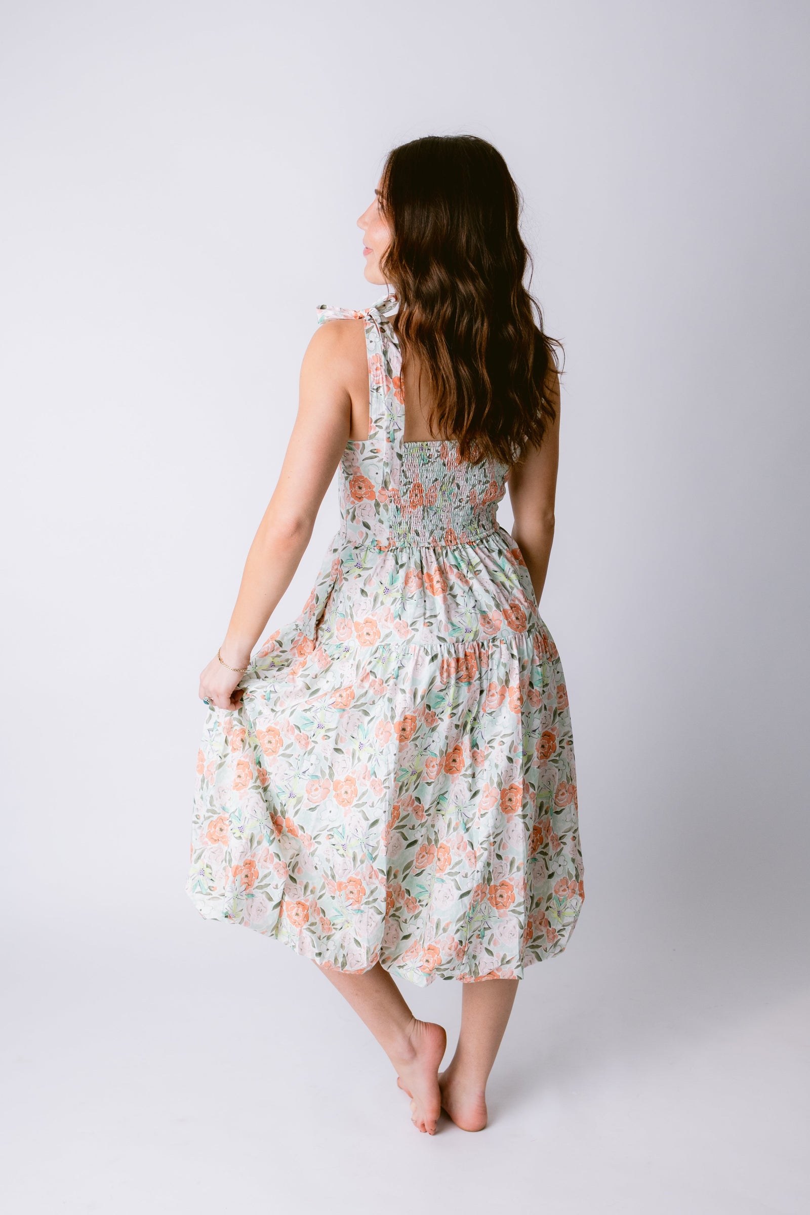Brooke Bubble Hem Dress