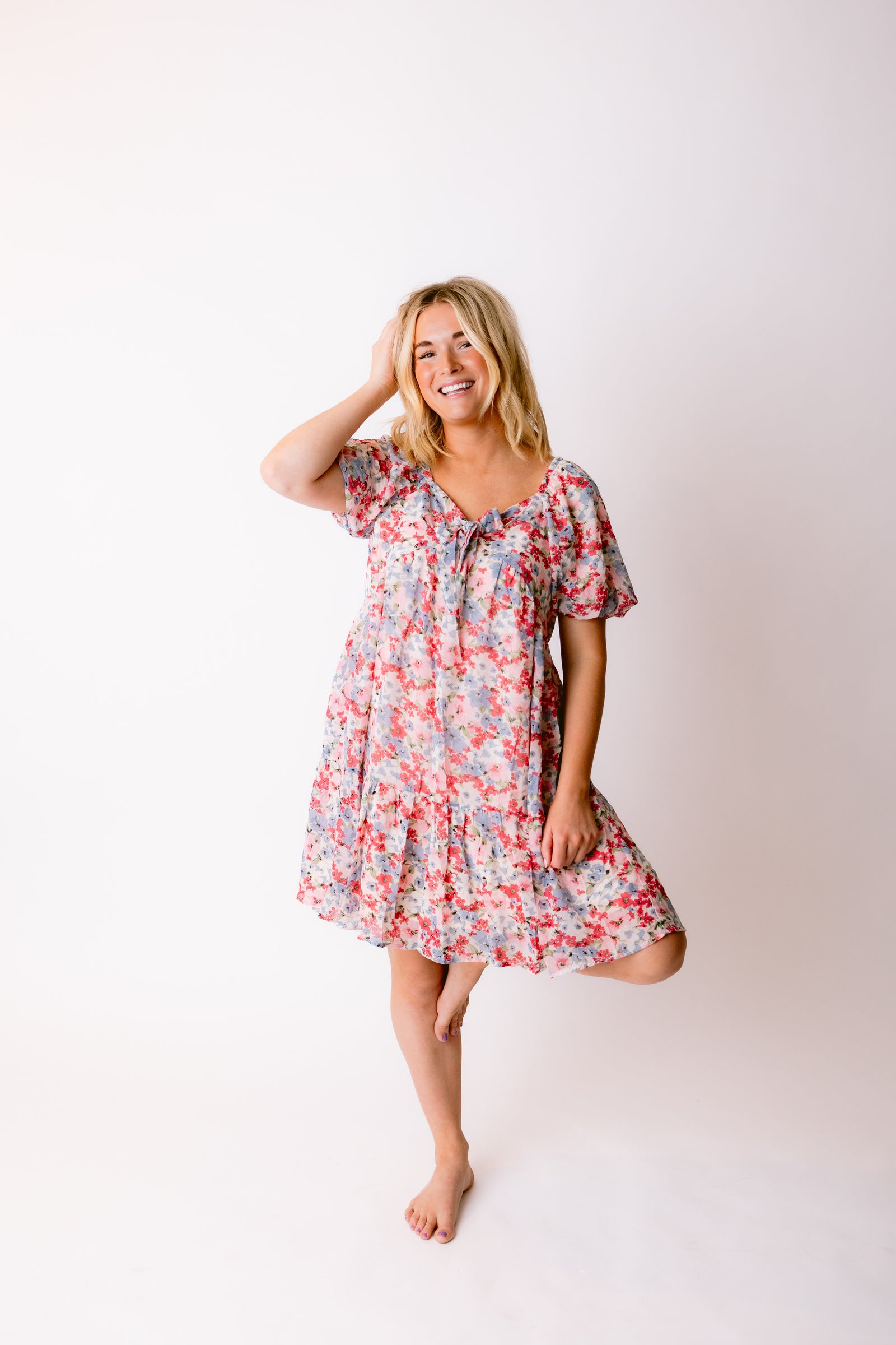 Fiona Floral Dress