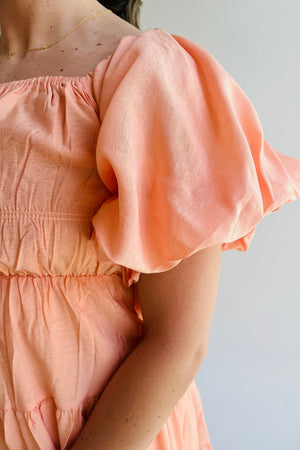 Peach City Dress