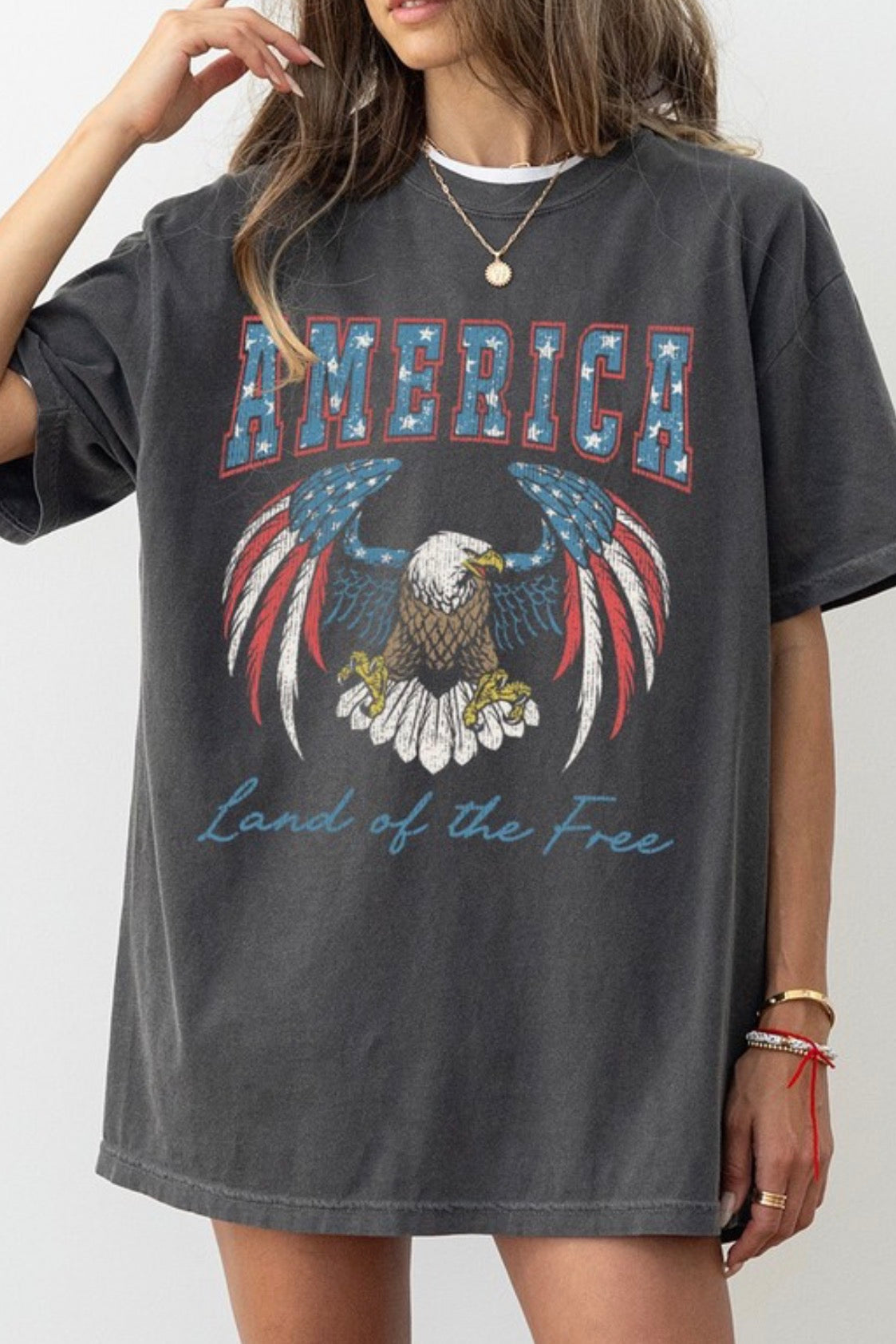 America Land of The Free Tee