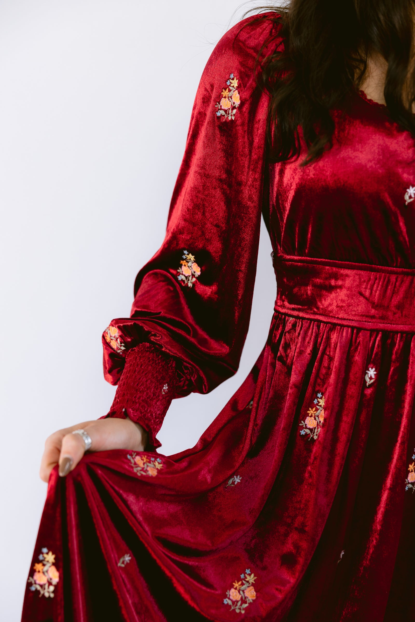 Wrapped in Red Dress