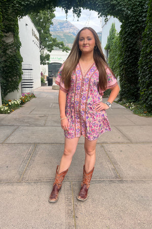 Pink Bloom Dress