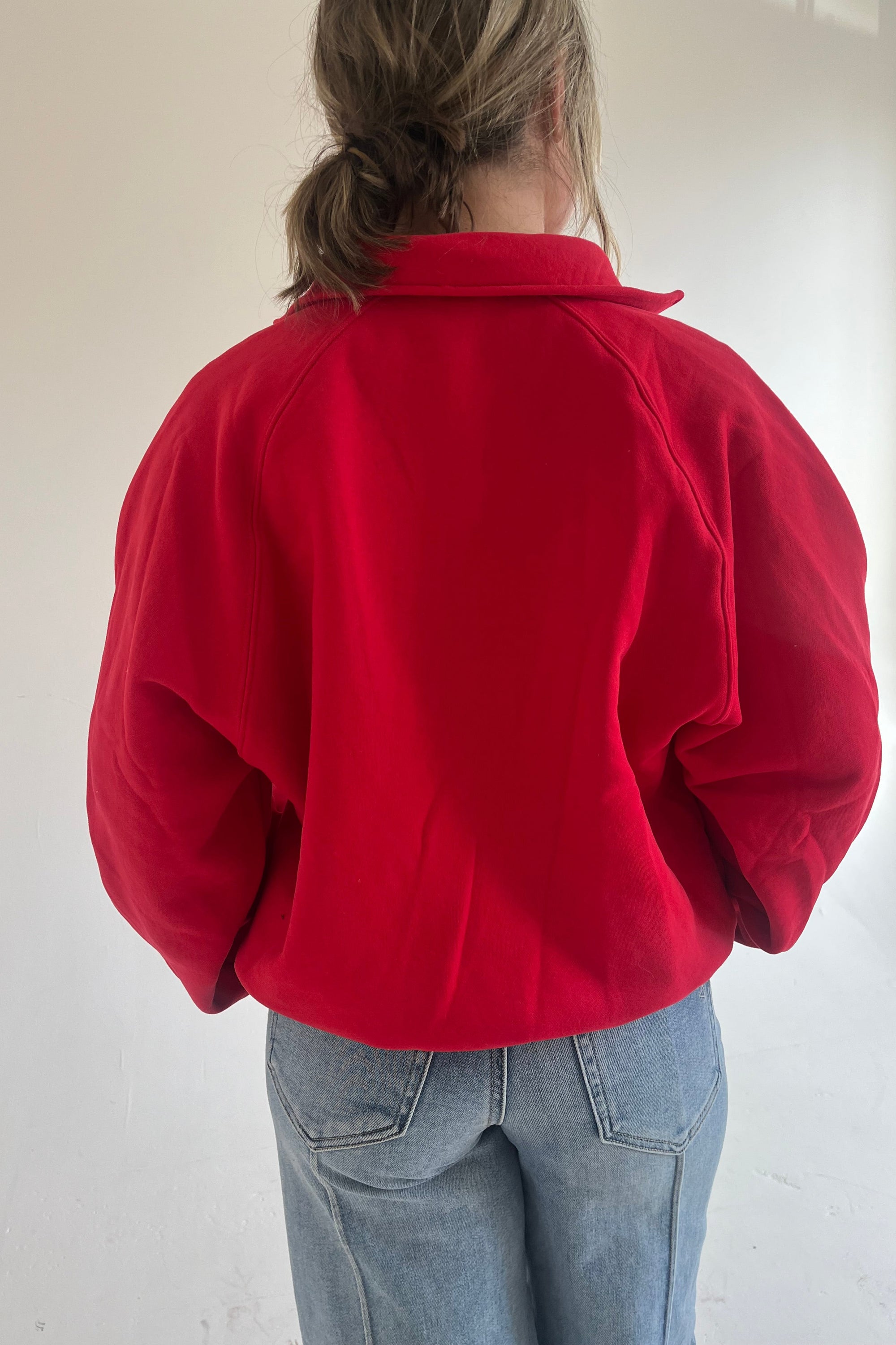 Snap Button Sweatshirt