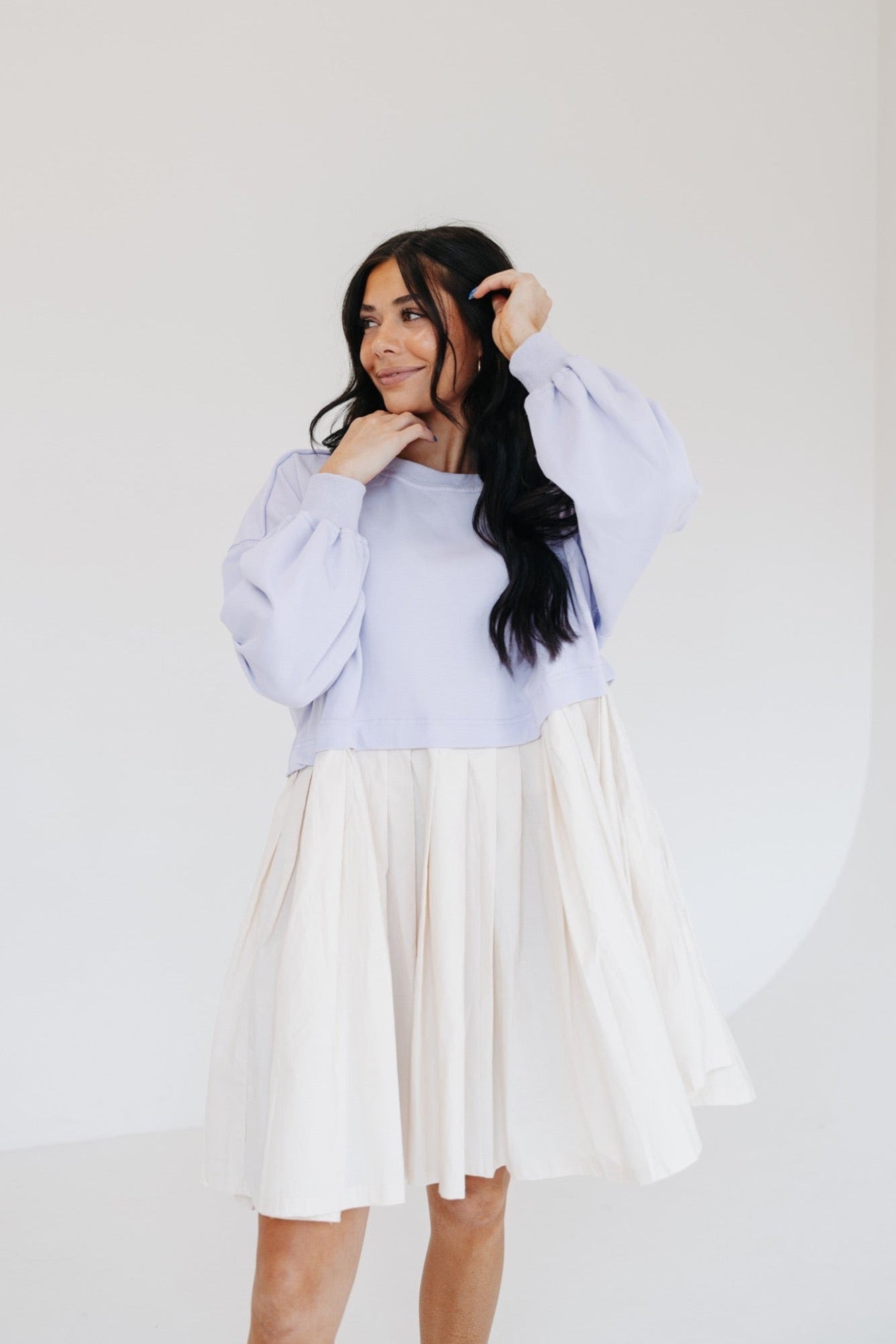 Lavender Drops Dress