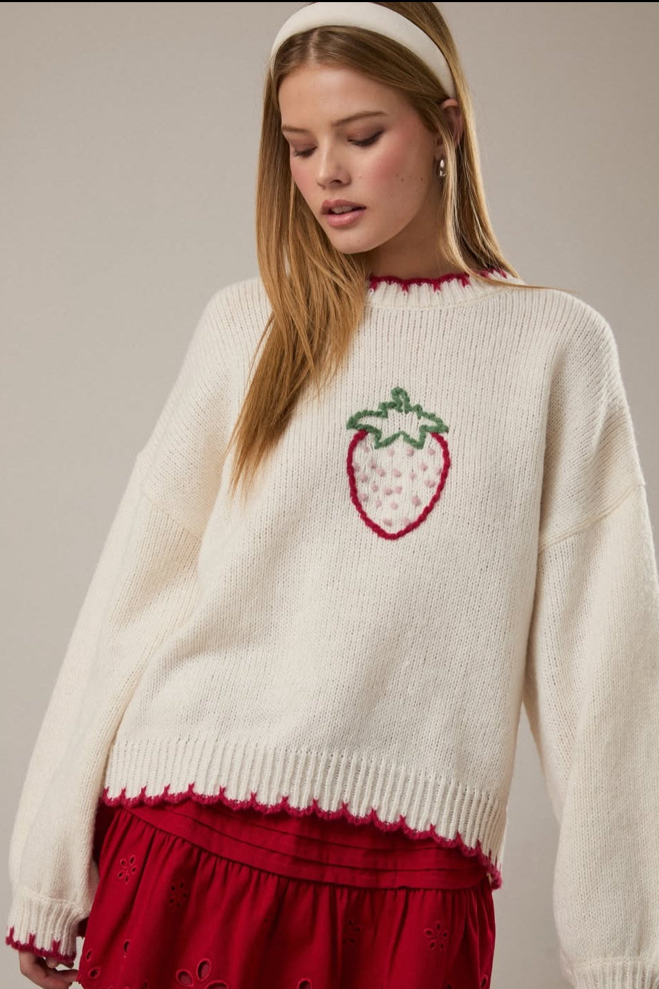 Berry Sweet Sweater