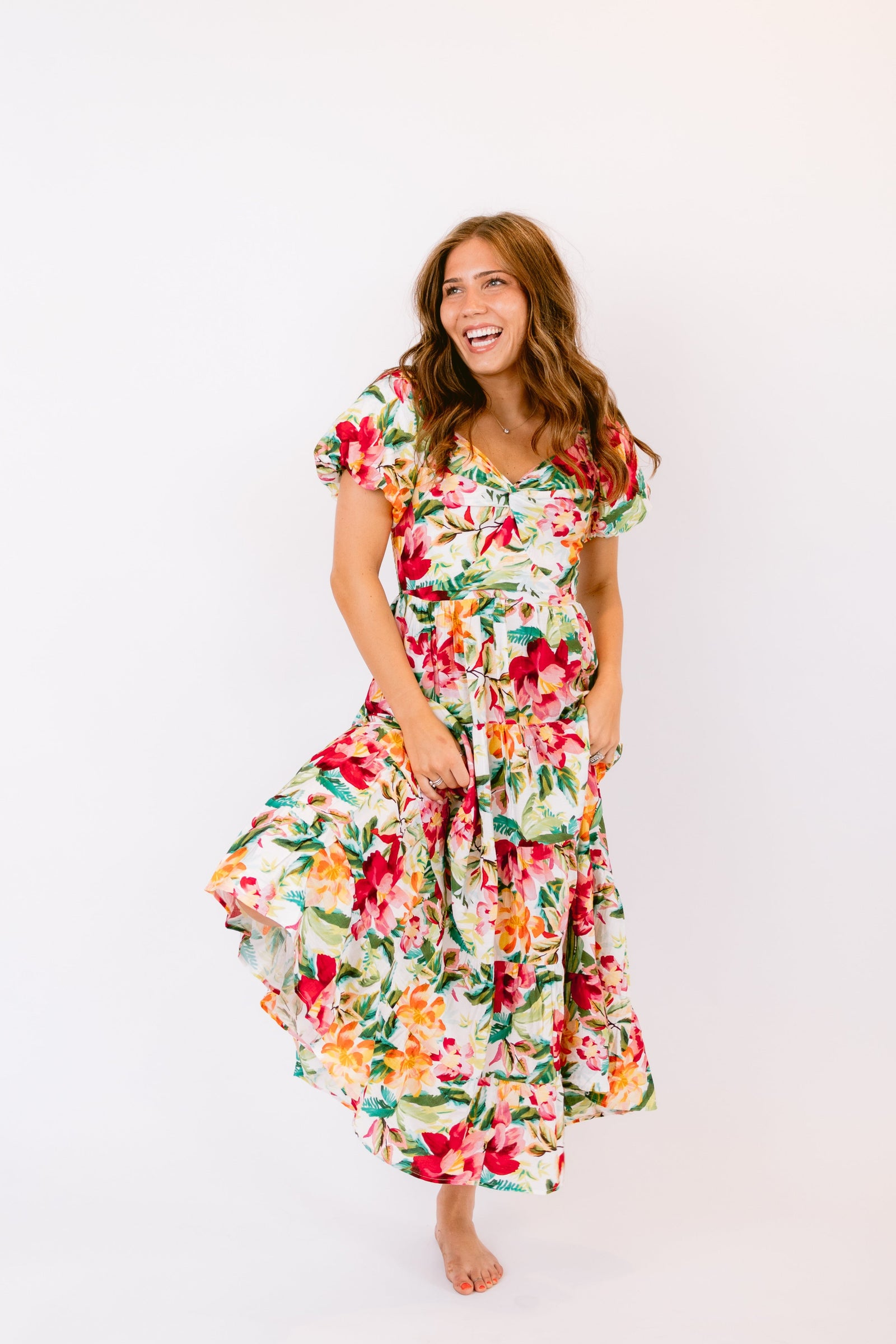 Tropical Summer Dress