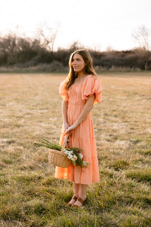 Peach City Dress