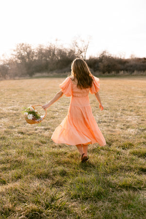 Peach City Dress