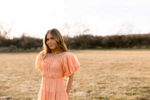 Peach City Dress