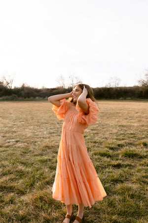 Peach City Dress