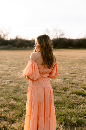 Peach City Dress