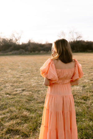 Peach City Dress