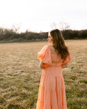 Peach City Dress