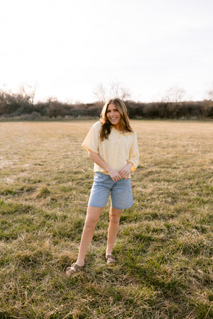 Sunshine Stripe Cardi