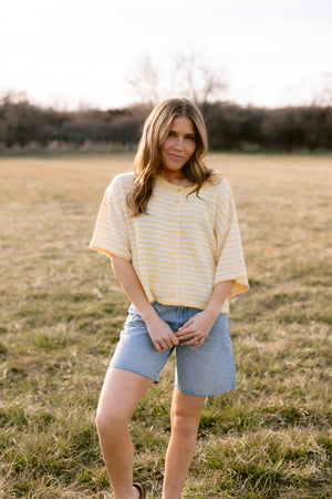 Sunshine Stripe Cardi