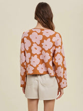 Load image into Gallery viewer, Pressed Flower Sweater
