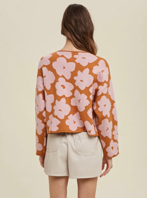 Pressed Flower Sweater