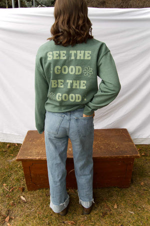 Lilly's Be the Good Crewneck