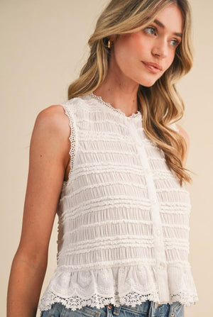 Cloud 9 Lace Top