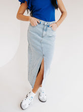 Load image into Gallery viewer, Washed Up Denim Skirt
