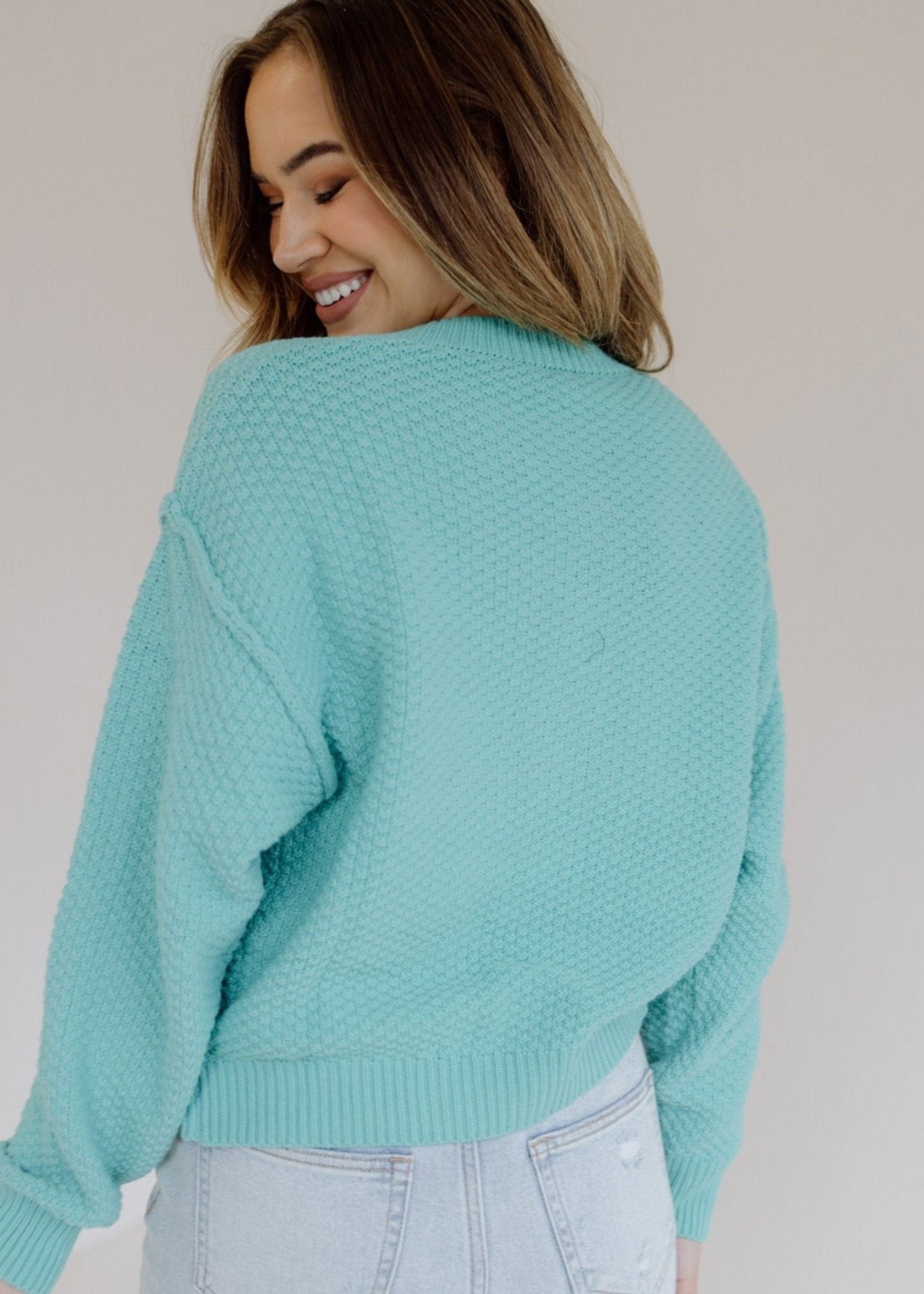 Teal Tide Cardigan