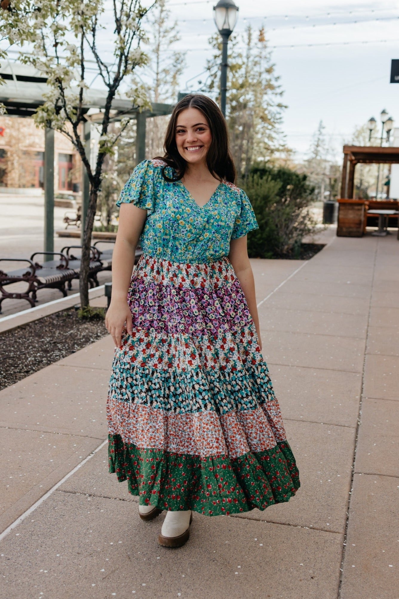 Floral Frenzie Dress