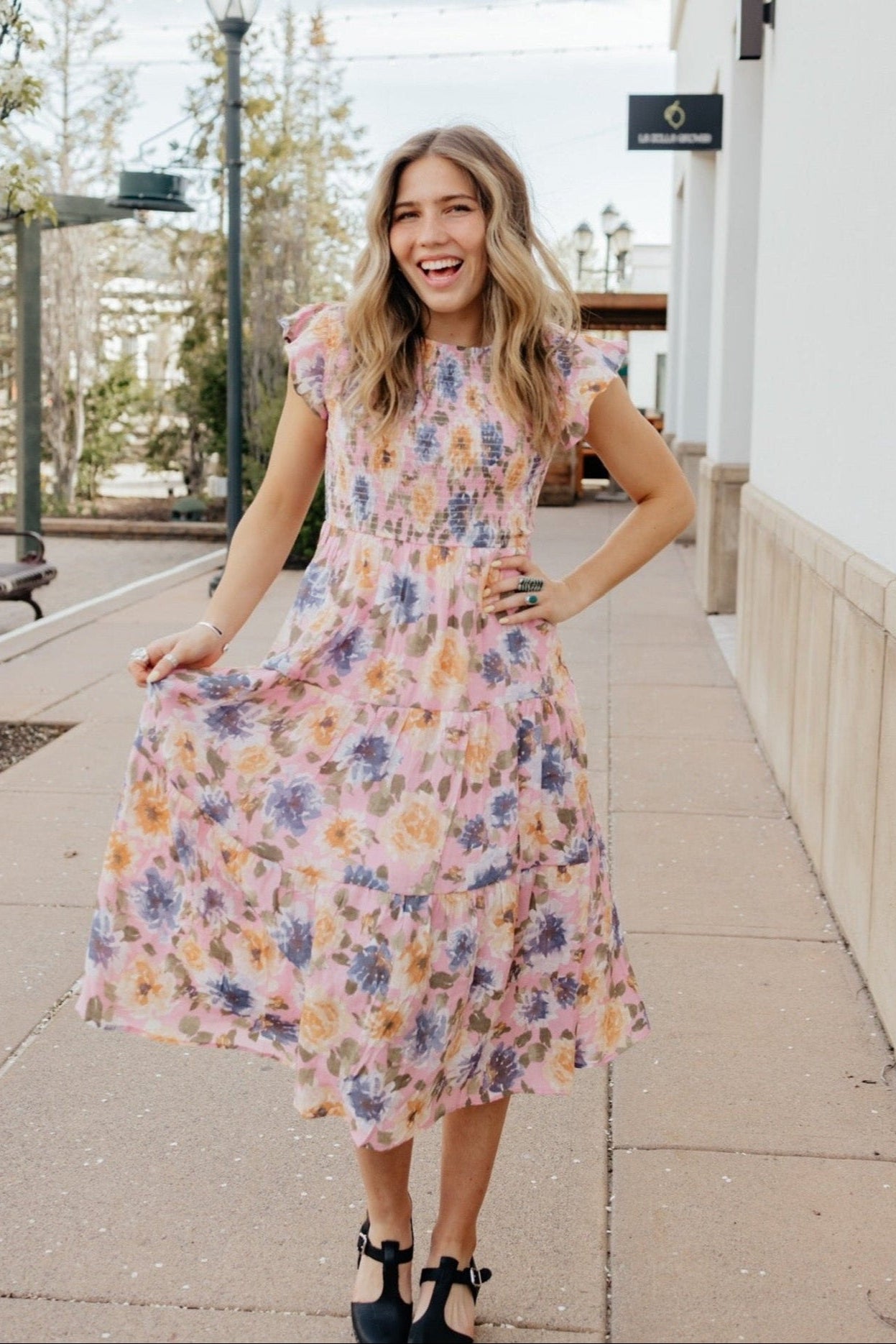 Watercolor Wonder Dress Large