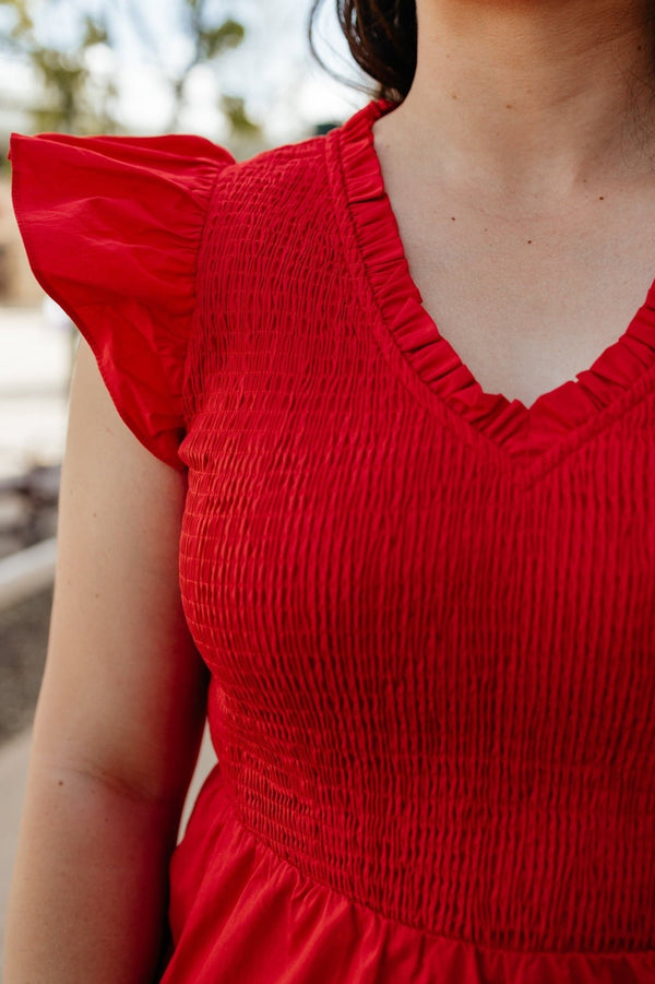 Cardinal Dress Small