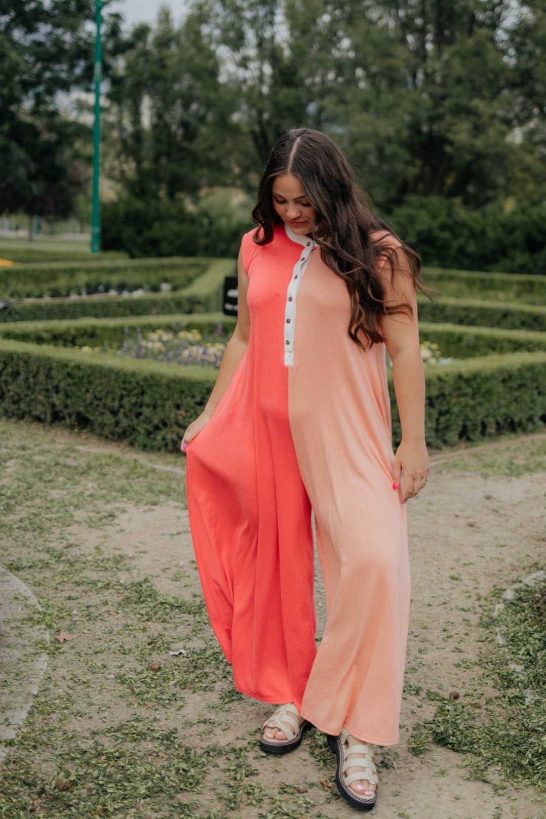 Peachy Keen Jumpsuit
