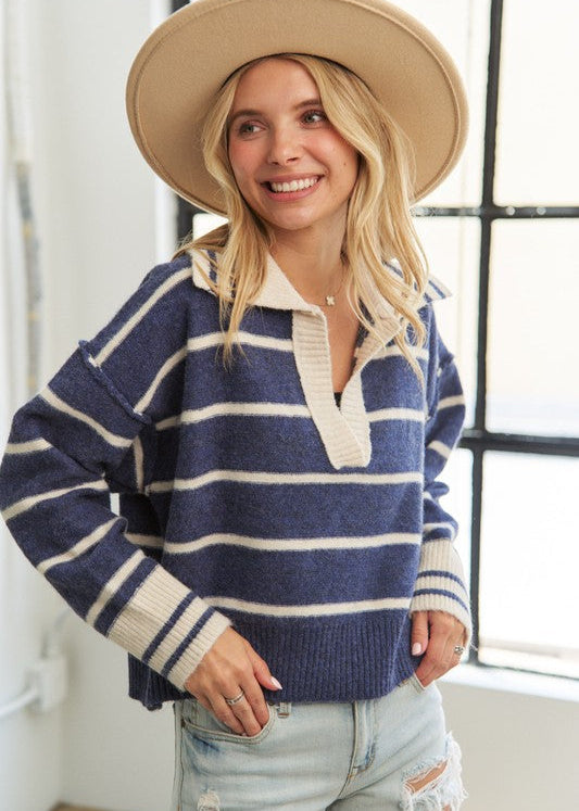 Blue Skies Ahead Sweater