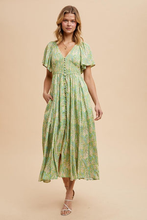 Fern Floral Dress