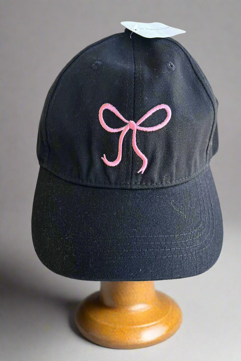 Pink Bow Hat