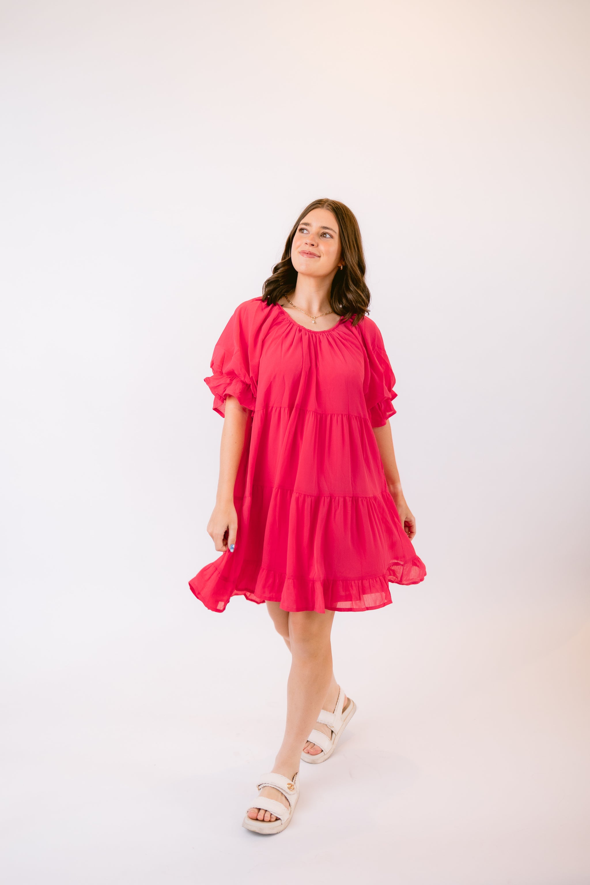 palm springs dress fit dress crafted from 100% cotton with a full multi Palm Springs Dress Medium