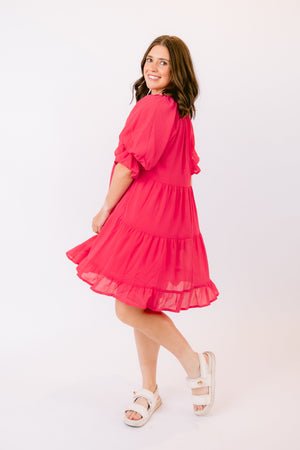 palm springs cocktail dress Women's Weekend in Palm Springs Orange & Light Blue Floral Mini Dress | Size: S