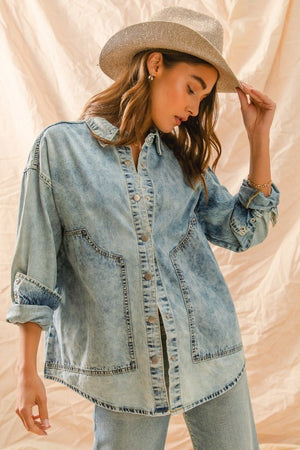 Denim Top
