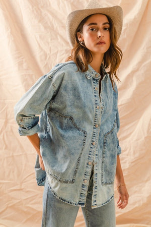 Denim Top