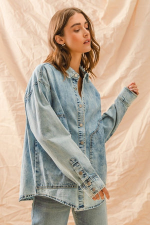 Denim Top