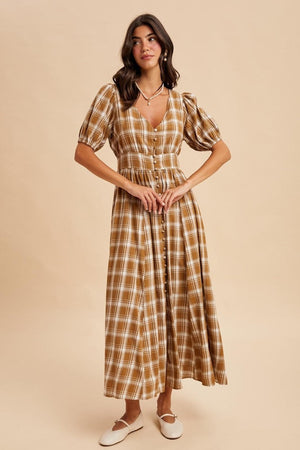Penny Plaid Dress
