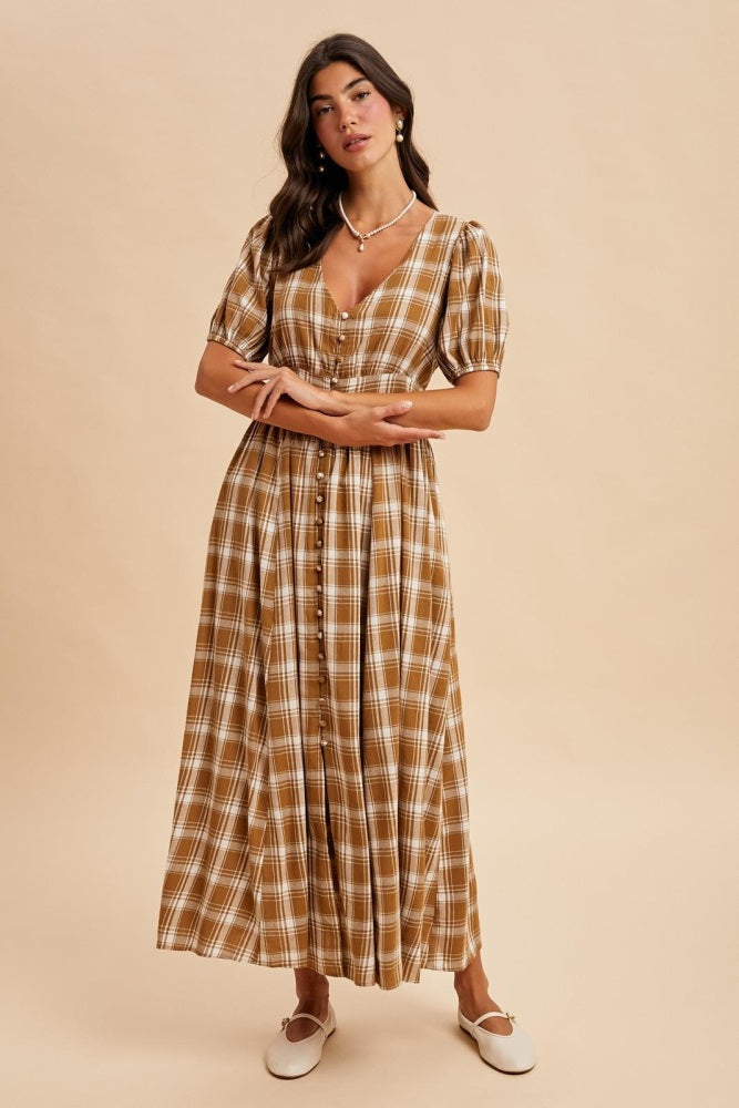 Penny Plaid Dress