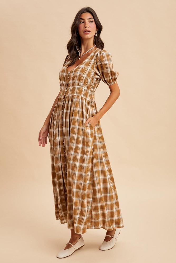 Penny Plaid Dress