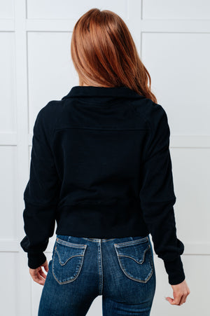 Under Her Spell Half Zip Pullover