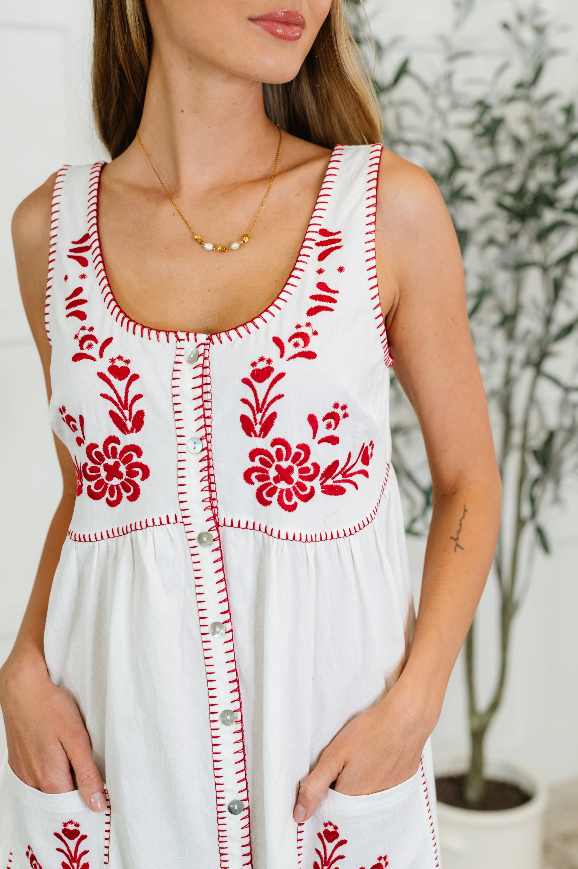 Whispering Petals Dress