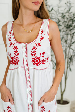 Whispering Petals Dress